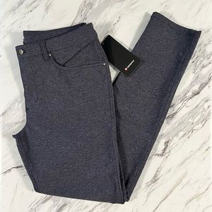 Lululemon Mens ABC Slim-Fit Pant 34” Dark Heather Gray